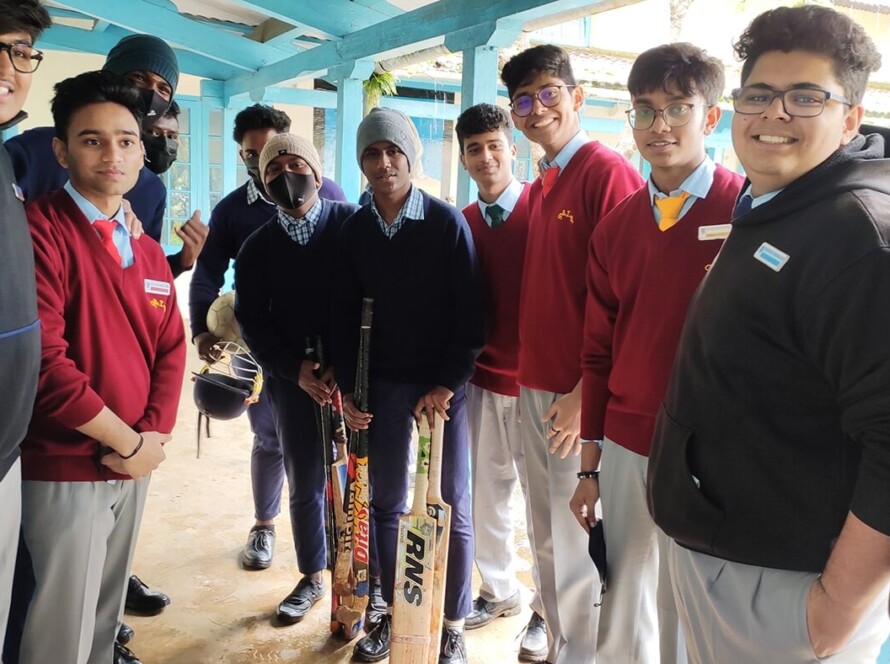 gr 12 dp student visit to ghss nanjanadu ooty